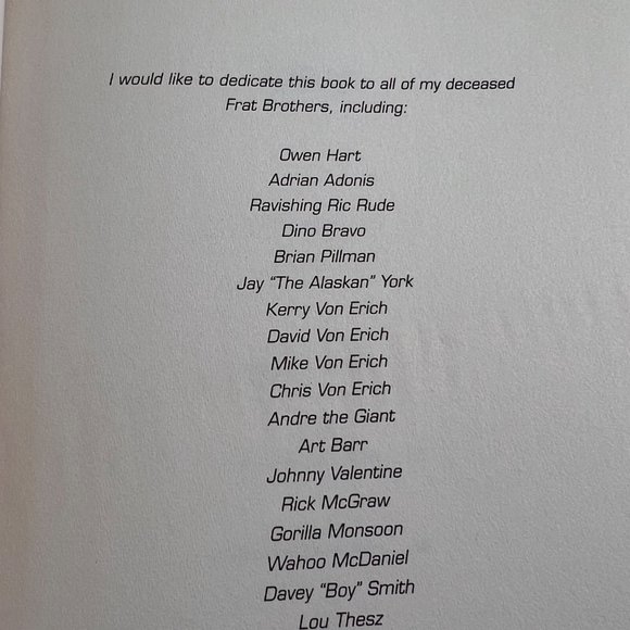 In the Pit with Piper Rowdy Roddy Piper Biography Paperback Book New - Picture 3 of 12